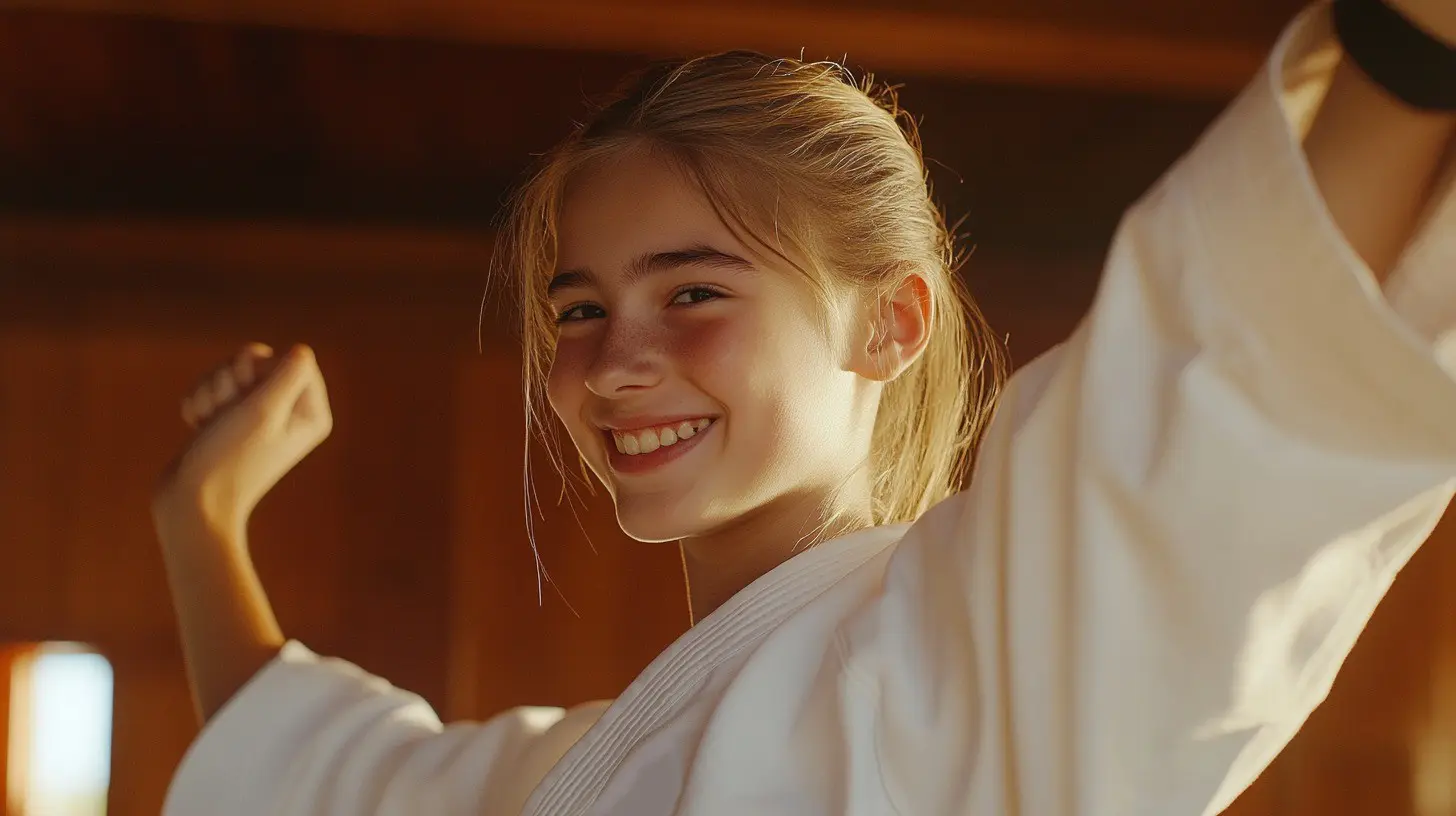 A martial arts program in a controlled environment allows students to learn different techniques, from the basic roundhouse kick to advanced forms, while improving muscle strength, endurance, and blood pressure through consistent physical activity and physical training.